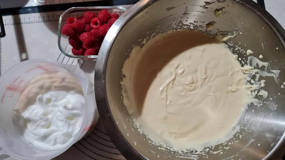 Image Gâteau Fromage Blanc Framboise 8