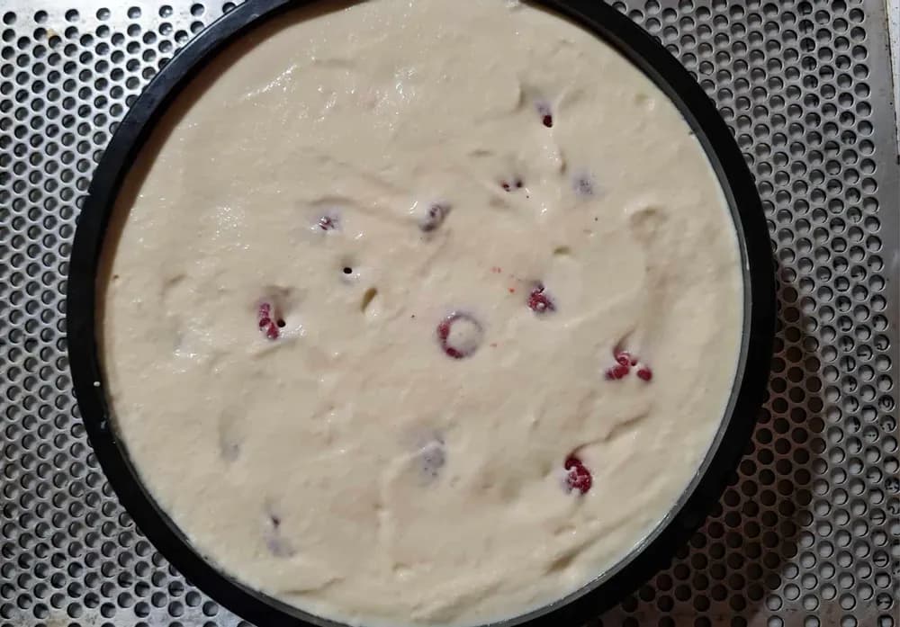 Image Gâteau Fromage Blanc Framboise 13.2