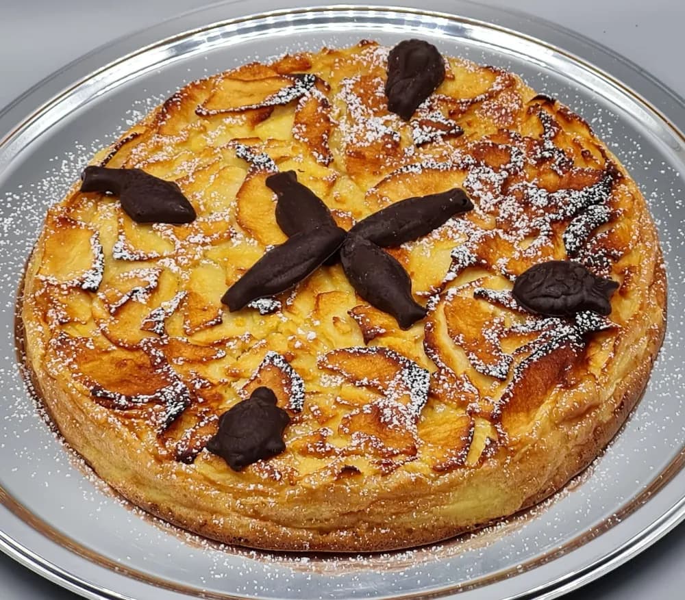 Image Gâteau Invisible aux Pommes