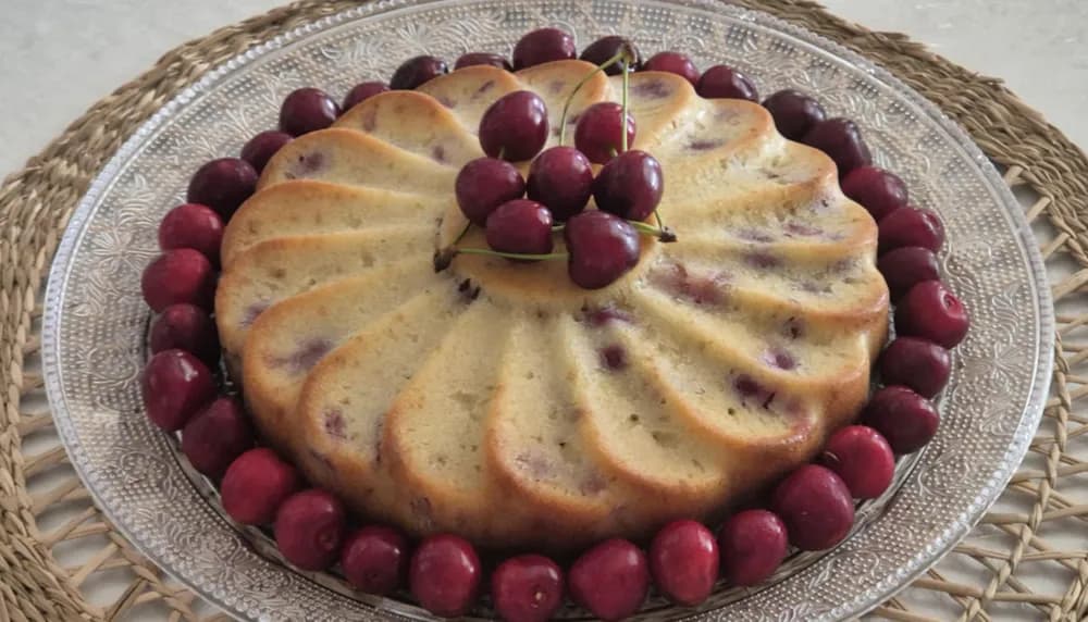 Image principale Gâteau Madeleine aux Cerises