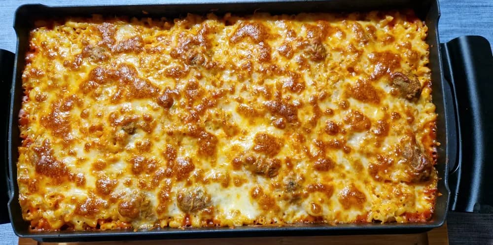 Image principale Gratin de Boulettes aux Coquillettes