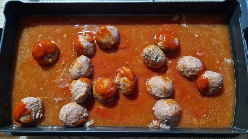 Image Gratin de Boulettes aux Coquillettes 16