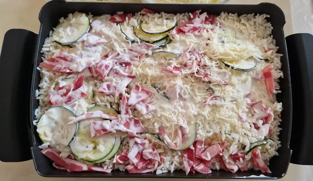 Image Gratin de Courgettes et Riz 9