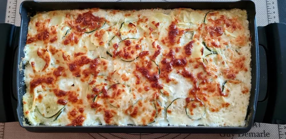 Image principale Gratin de Courgettes Pommes de Terre Mozzarella