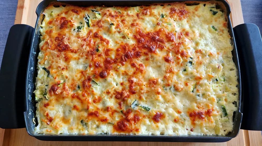 Image principale Gratin de Courgettes Riz Mozzarella