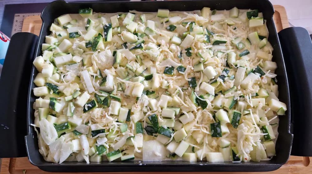Image Gratin de Courgettes Riz Mozzarella 12