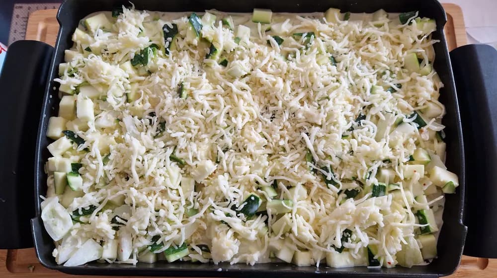 Image Gratin de Courgettes Riz Mozzarella 14
