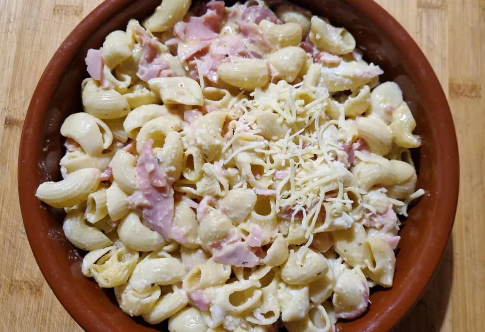 Image Gratin de Pâtes Jambon Fromage 7