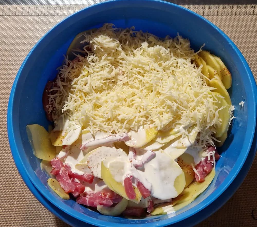 Image Gratin de Pommes de Terre Façon Tartiflette 5