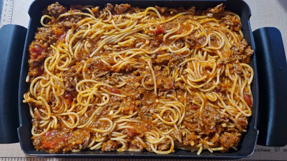 Image Gratin de Spaghettis à la Bolognaise 18