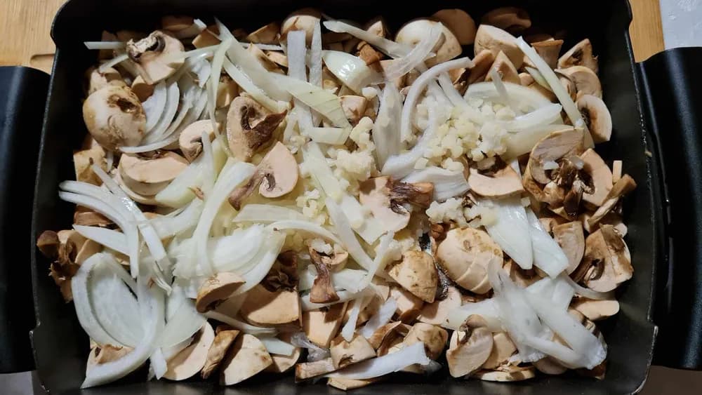 Image Gratin Jambon Champignons 7