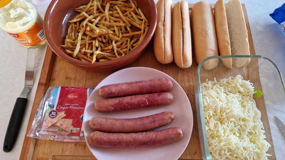 Image Hot Dog à la Chipolata Gratiné 4