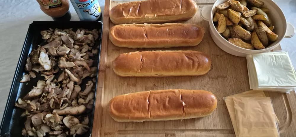 Image Hot Dog Façon Panini à la Viande de Kebab 6