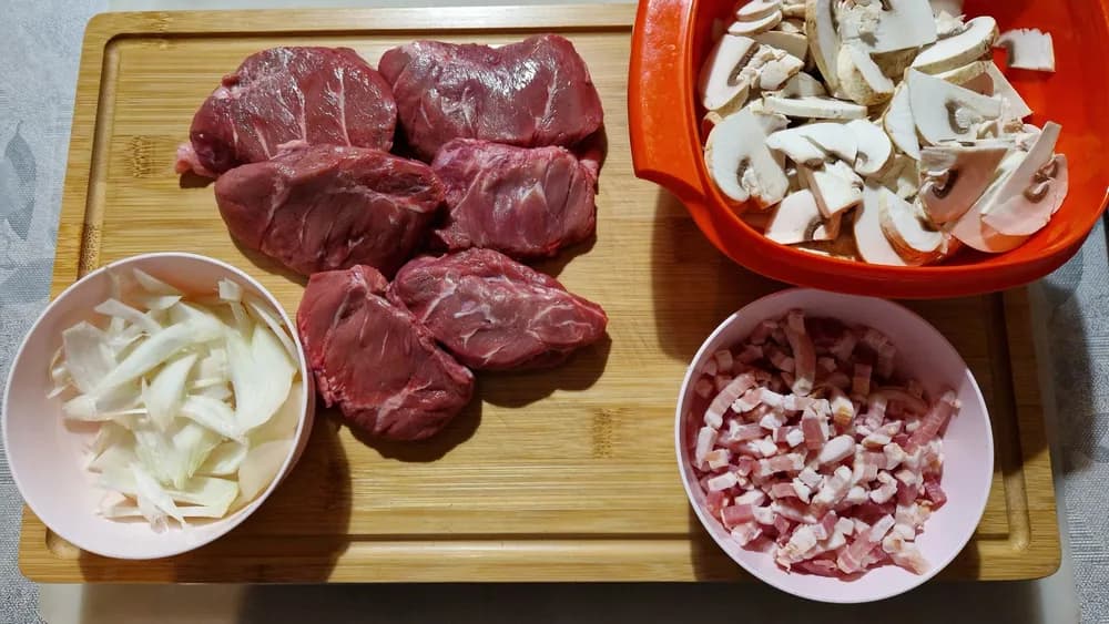 Image Joues de Porc Lardons Champignons 4