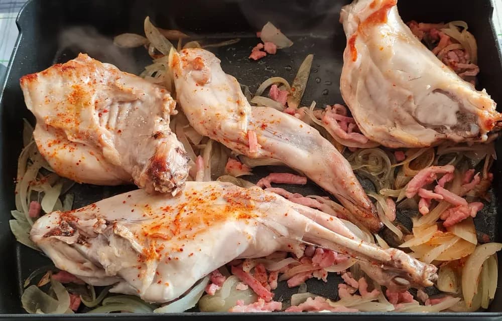 Image Lapin à la Crème et aux Champignons 7