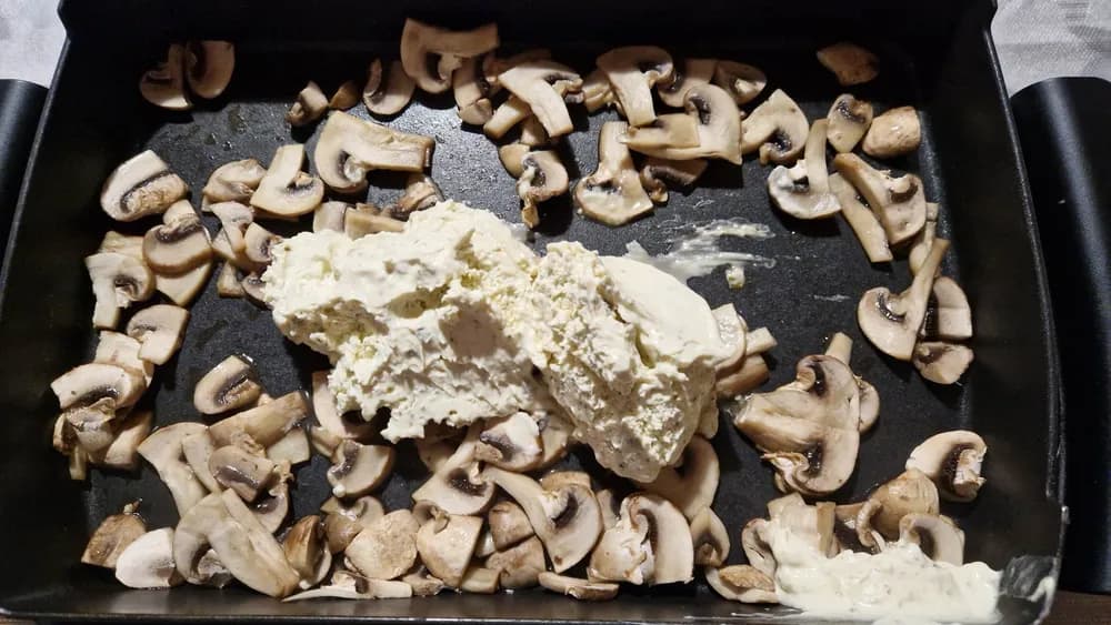 Image Macaronis Boursin Champignons 9