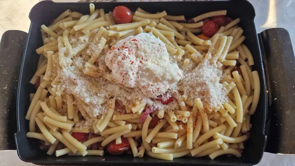 Image Macaronis Lardons Tomates Cerises 7
