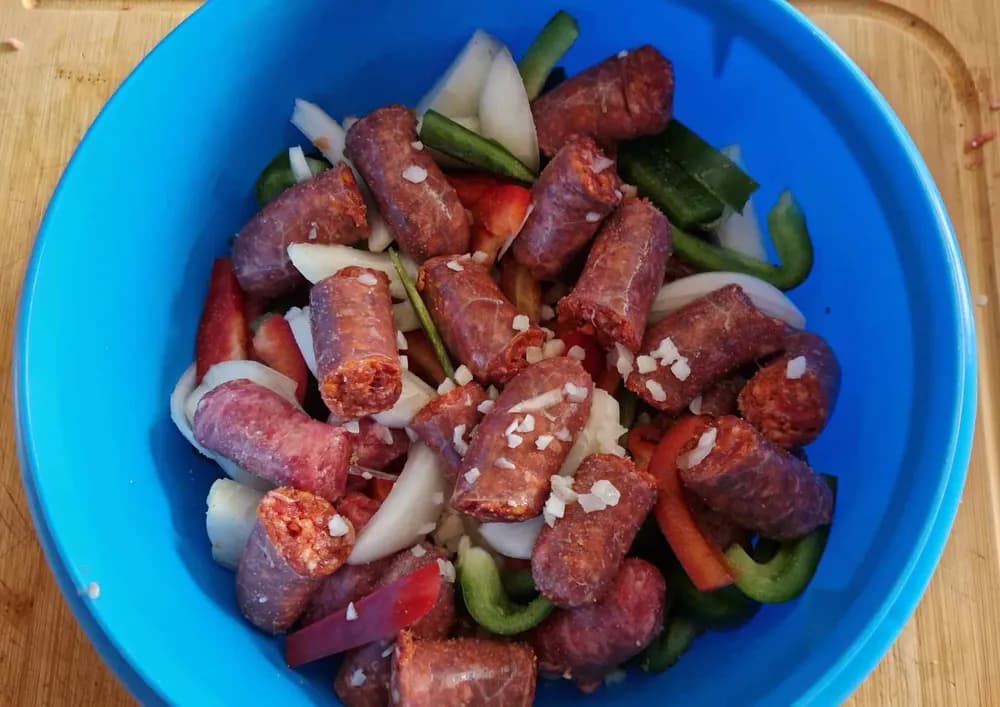Image Méli Melo de Merguez Saucisses et Poivrons 7