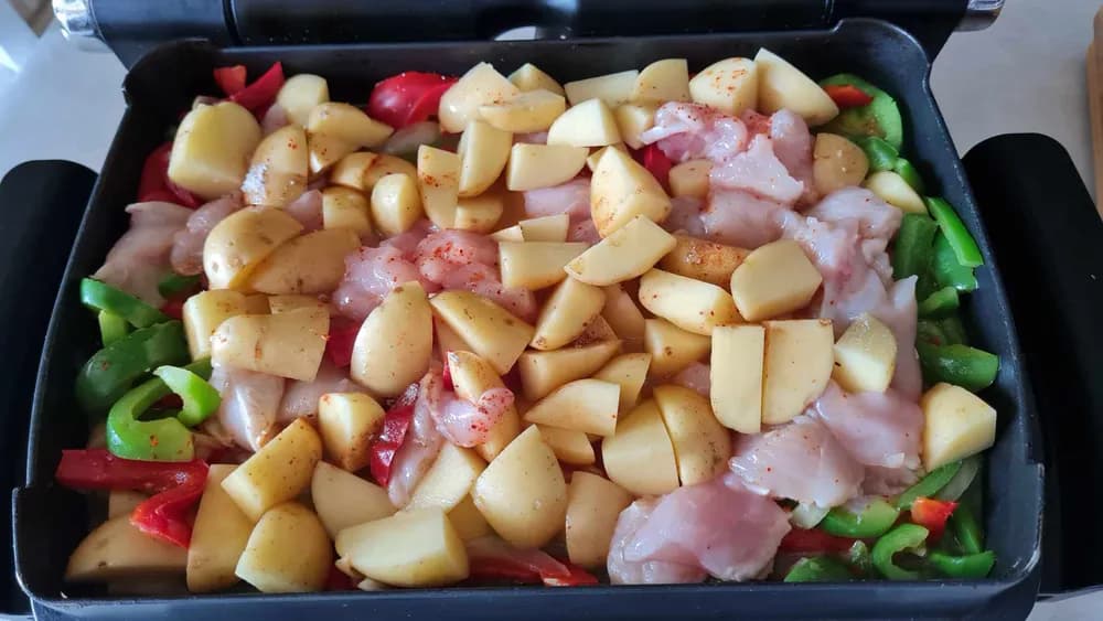Image Mijoté de Poulet Poivrons Pommes de Terre 13