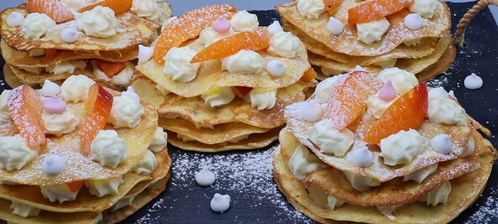 Image Minis Gâteaux de Crêpes Fruits et Chantilly 21
