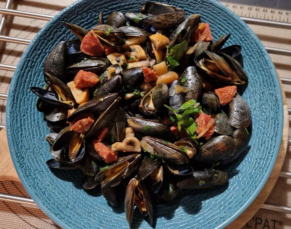 Image principale Moules Chorizo Champignons