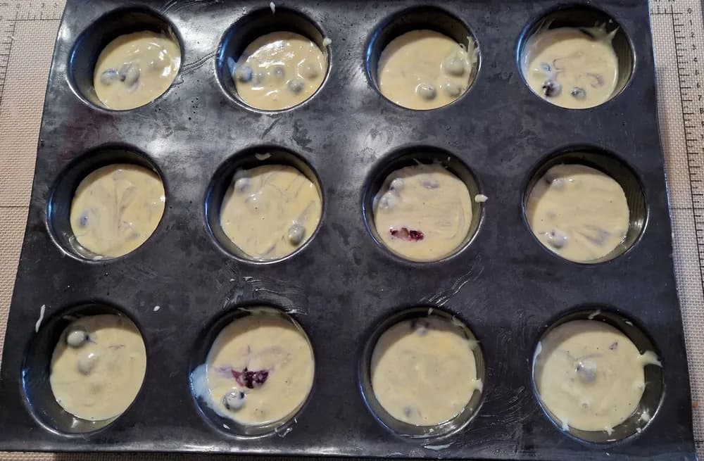 Image Muffins Crumble aux Myrtilles 16