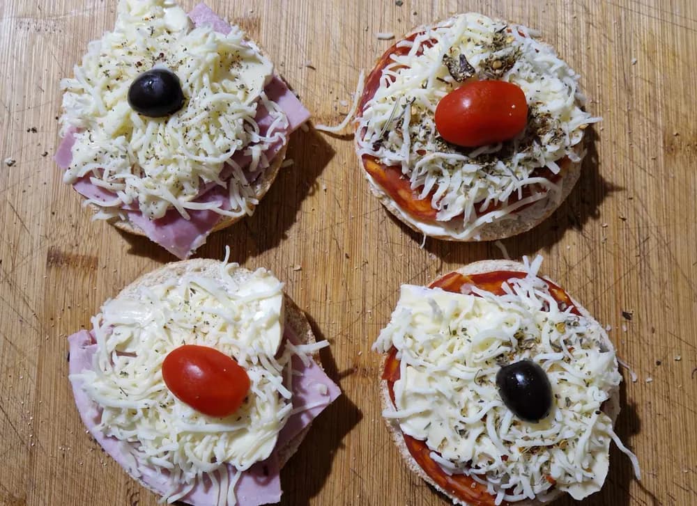 Image Muffins Nature Façon Pizza 12