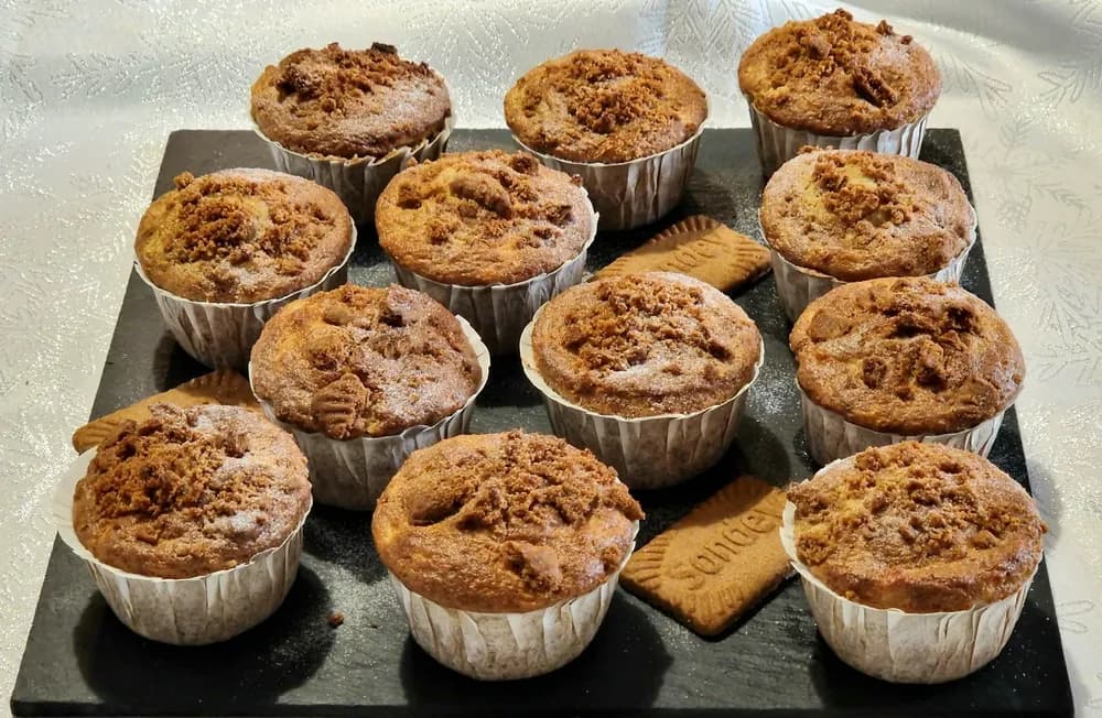Image principale Muffins Pommes Spéculoos