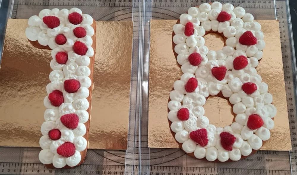 Image Number Cake aux Fruits et au Chocolat 40