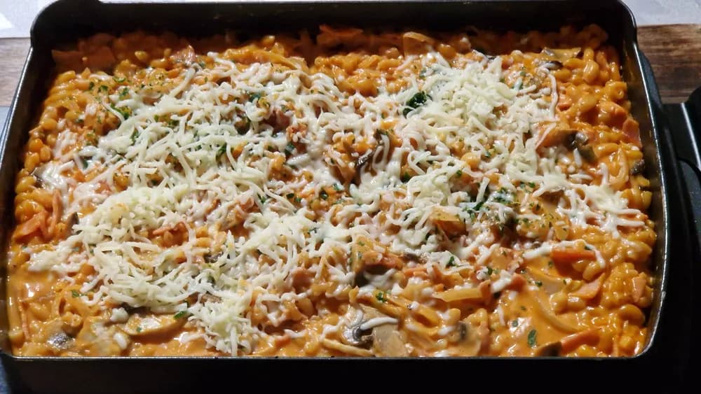 Image One Pot Pasta Jambon Champignons 17