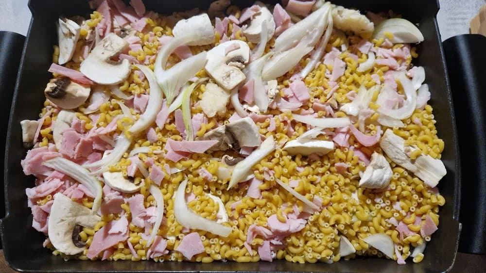 Image One Pot Pasta Jambon Champignons 9