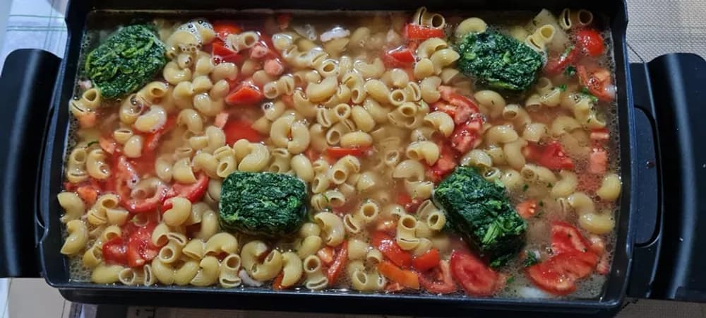 Image One Pot Pasta Lardons Epinards 12