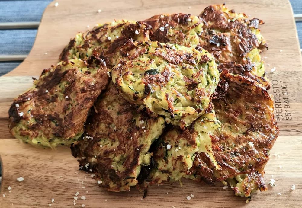 Image principale Paillassons de Courgettes Pommes de Terre à la Plancha