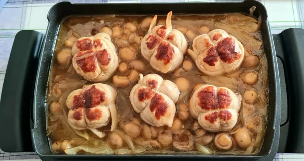 Image Paupiettes de Volaille aux Champignons 17