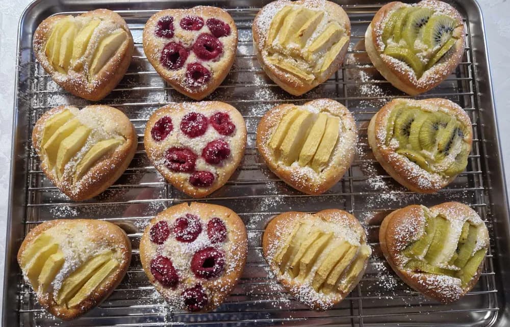 Image Petits Cœurs aux Fruits 20