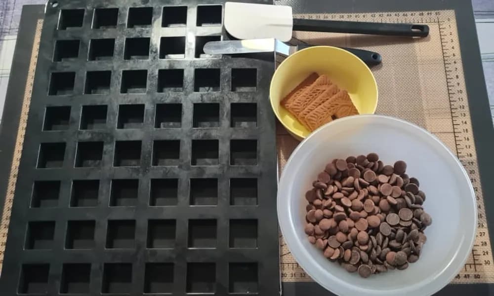 Image Petits Cubes Chocolat Spéculoos 2