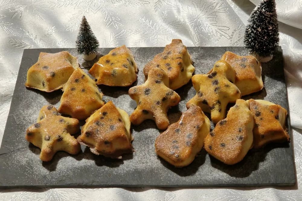 Image principale Petits Gâteaux de Noël Mandarine Chocolat