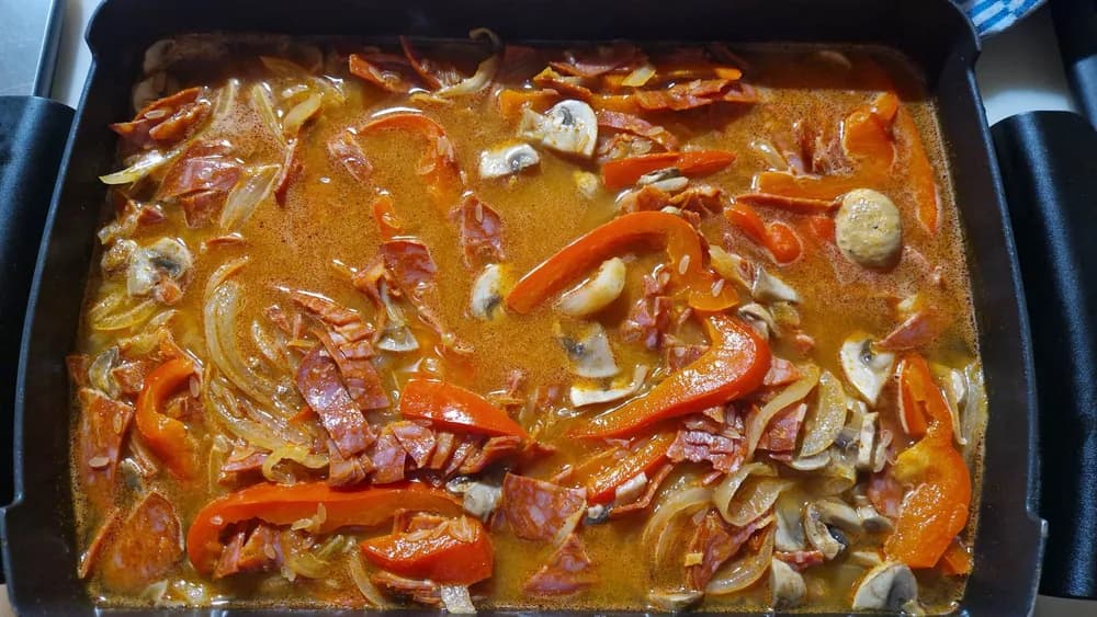 Image Poêlée de Riz Chorizo Champignons 14