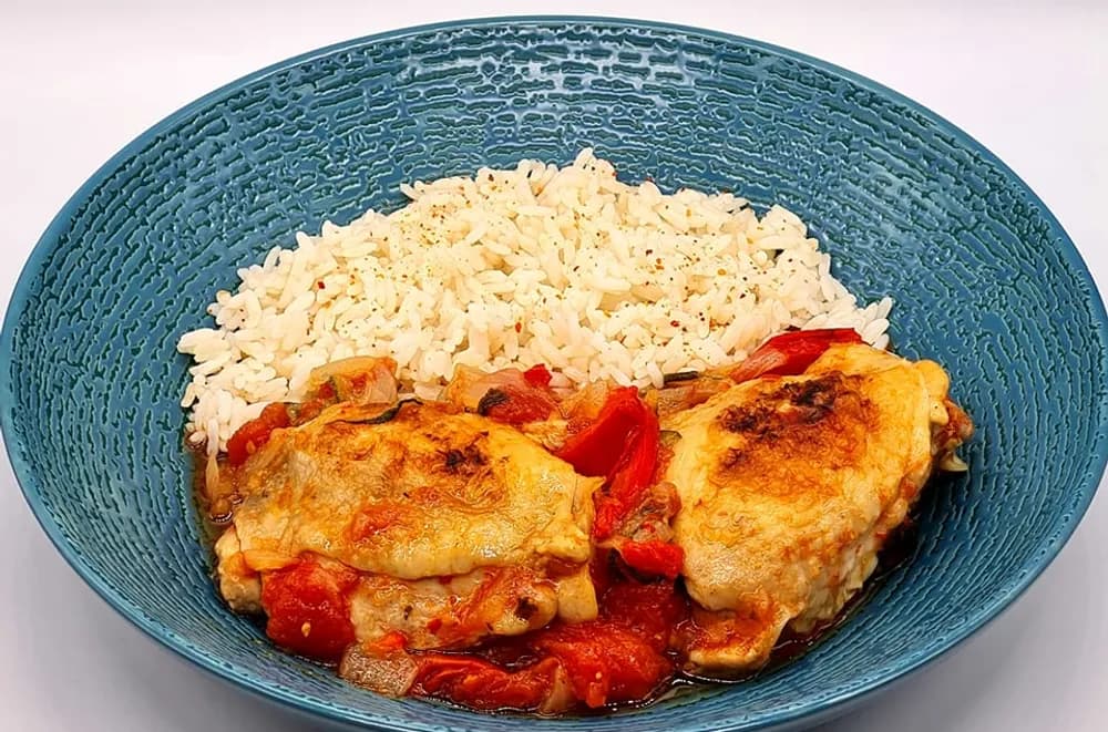 Image principale Poulet Basquaise