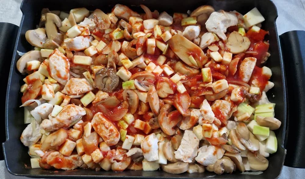 Image Poulet Champignons Béchamel 16.2
