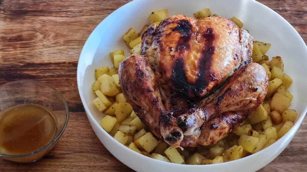 Image principale Poulet Rôti et ses Pommes de Terre