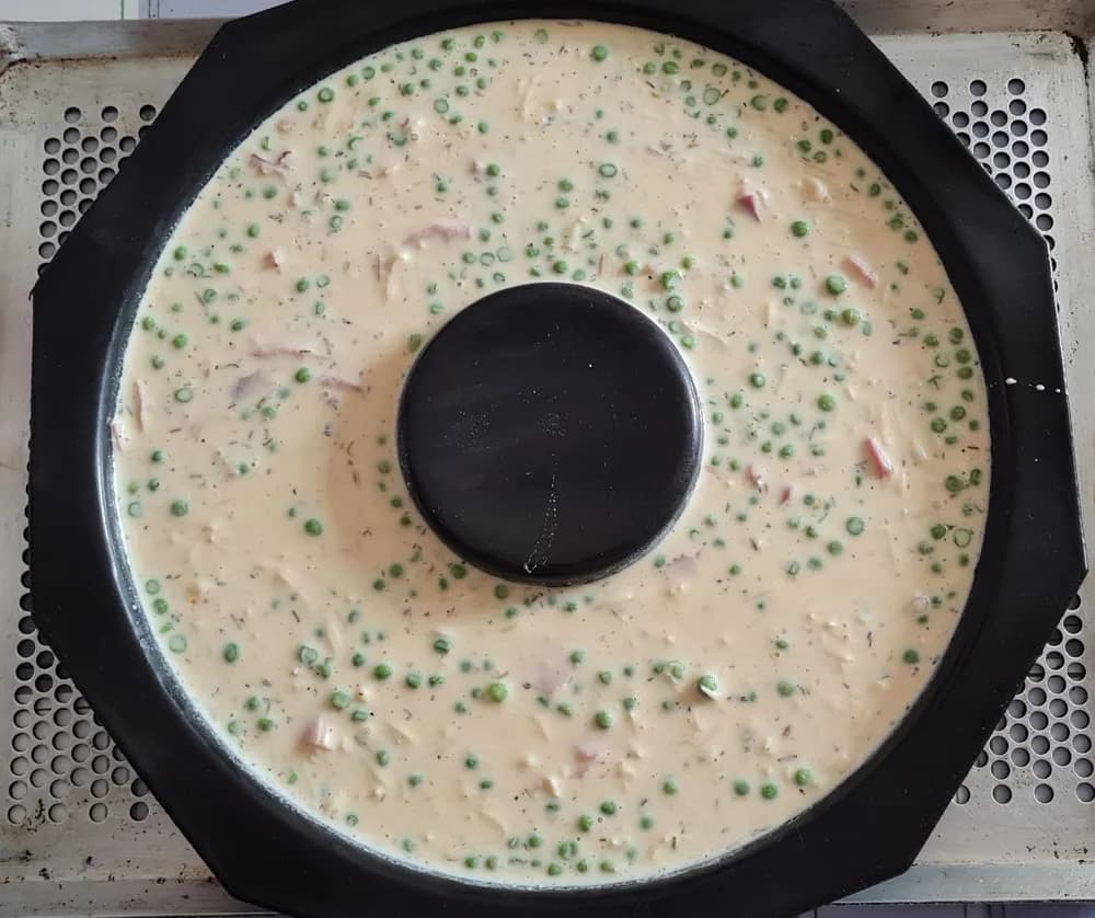 Image Quiche Sans Pâte Lardons Petits Pois 11