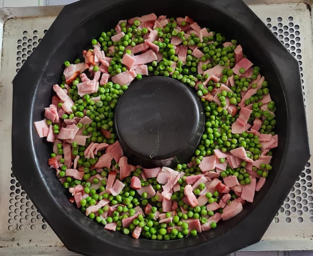 Image Quiche Sans Pâte Lardons Petits Pois 9