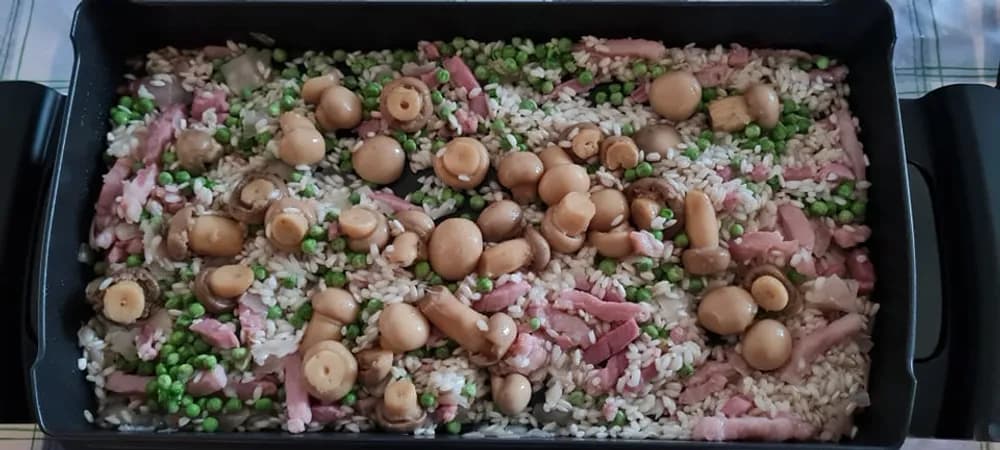 Image Risotto Champignons Lardons 10