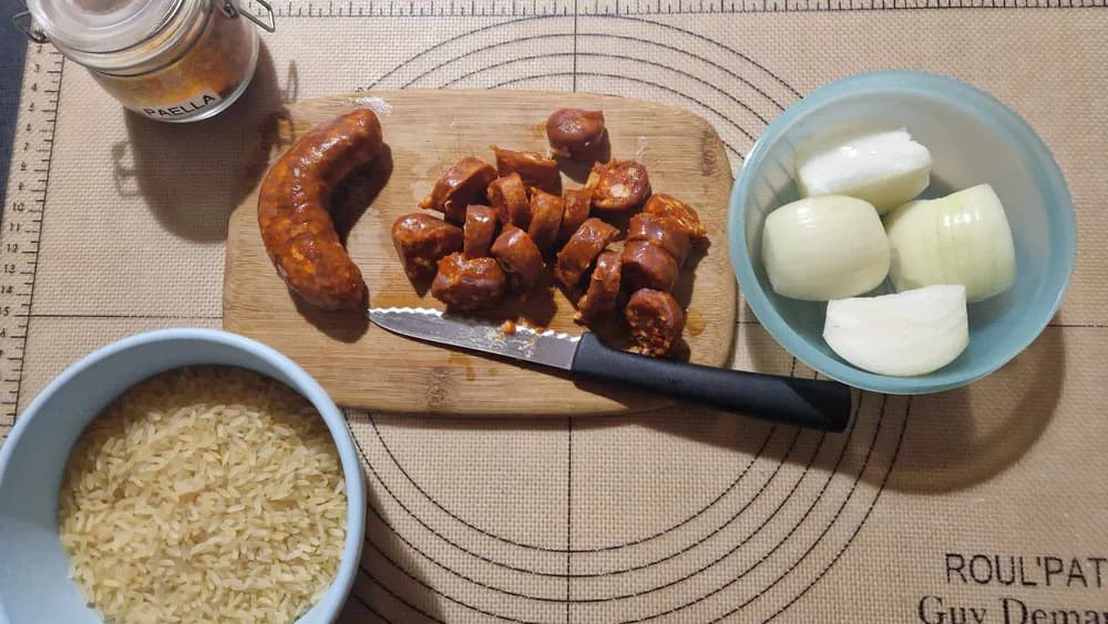 Image Riz Pilaf au Chorizo 5