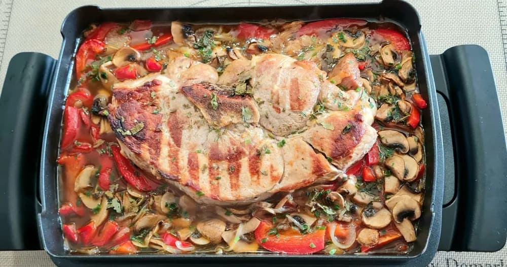 Image Rouelle de Porc aux Champignons 25