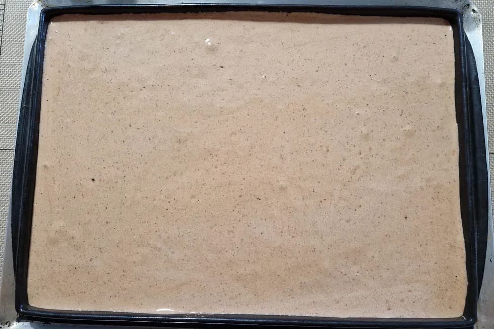 Image Roulé Stracciatella Façon Bûche 16
