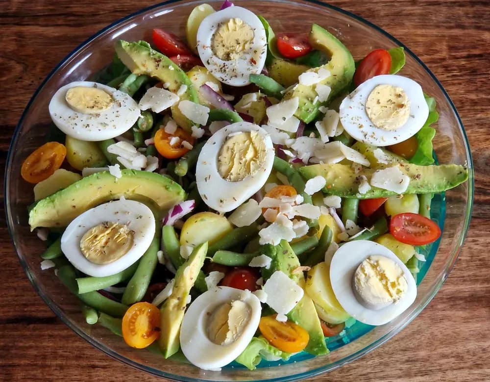 Image principale Salade de Pommes de Terre Haricots Verts Avocat
