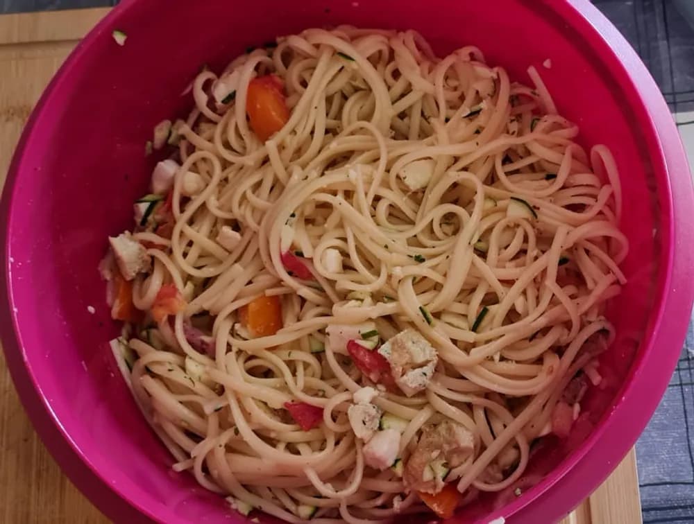 Image Salade Spaghettis Omelette Lardons 19