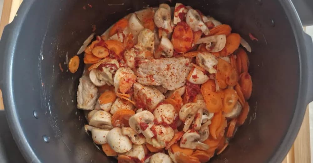 Image Sauté de Porc Carottes Champignons 19